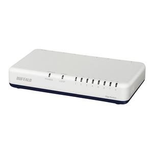 BUFFALO スイッチングハブ(8ポート) ホワイト LSW6-GT-8EP/WH BUFFALO スイッチングハブ(8ポート) ホワイト LSW6-GT-8EP/WH