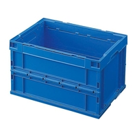 セキスイ 積水/セキスイ OC40L オリタタミコンテナ ブルー FCL0645-005475040