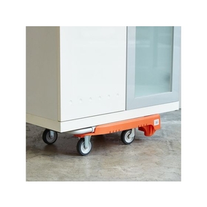 トラスコ中山 樹脂台車 カルティオミニ weego オレンジ FC524HS-8187005-イメージ9