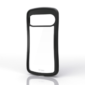 エレコム Google Pixel 11/11 Pro用Grippy ハイブリッドケース フレームカラー ブラック PM-P262GRPFCBK-イメージ2
