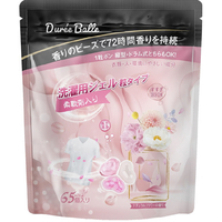 優LAB 洗濯用ジェル 粒タイプ ナチュラルフラワーの香り 65個入り デユリボール ﾃﾞﾕﾘﾎﾞ-ﾙｾﾝﾀｸﾂﾌﾞNﾌﾗﾜ-65