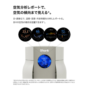 シャークニンジャ Shark BreatheClear 空気清浄機 グレー HP062JGY-イメージ5