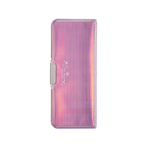 クツワ オーロラクリア筆入 パープル FC929PW-CH210PU-イメージ2
