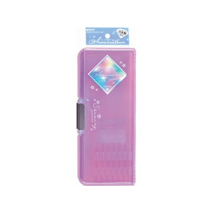 クツワ オーロラクリア筆入 パープル FC929PW-CH210PU-イメージ6