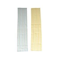 清水産業 やわらか綿ボディタオル ストライプ 2色組 FCE246A