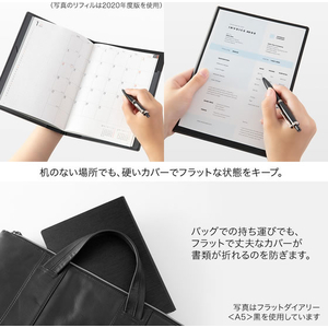 デザインフィル フラットダイアリー A5 白 FCJ004U-22460006-イメージ7