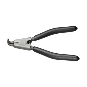 TONE スナップリングプライヤ（ベントタイプ　軸用）　全長１３０ｍｍ　リング使用範囲１０～２５ｍｍ SRPS-125B-イメージ1