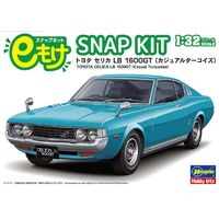 ハセガワ トヨタ セリカ LB 1600GT (カジュアルターコイズ) EM01ﾄﾖﾀｾﾘｶLB1600GTｶｼﾞﾕｱT