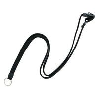 トラスコ中山 リールクリップ名札用ストラップ 黒 FC281KK-1612546