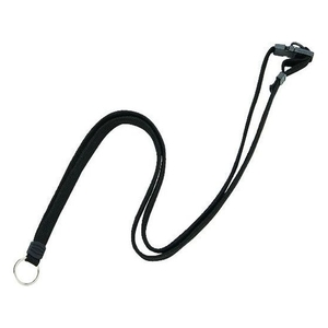トラスコ中山 リールクリップ名札用ストラップ 黒 FC281KK-1612546-イメージ1