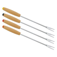 STAUB ストウブ フォンデュフォーク ショート 4本セット FC652LE-1895941