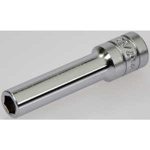 KTC 6．3sq．ﾃﾞｨｰﾌﾟｿｹｯﾄ(六角) 対辺寸法7/32inch 差込角6．35mm 全長50mm B2L-732-イメージ1