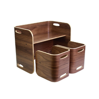 Noz（ノーズ) コロコロチェア&デスク3点セツト HOPPL BMN CC3ﾃﾝｾﾂﾄBWN