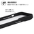 レイアウト iPhone 14/13用マットハイブリッドケース SHEER シアーホワイト/ブラック RT-P36BS4/WB-イメージ6