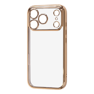 レイ・アウト iPhone 18 Pro用 / 17 Pro用 / ソフトケース 精密設計 フレームメッキ / ピンクゴールド RT-P58PFC2/PGM-イメージ1