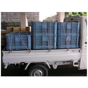 ユタカメイク ロープ PPトラックロープ(OB) 12×30 カッチ色1230バンド掛巻 FC958GT-3677427-イメージ4
