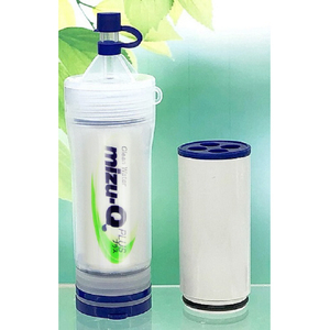 かりはな製作所 ハンディ浄水器 mizu-Q PLUS ホワイト MIZU-QPLUS-イメージ1