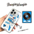 BOOGIE WOOGIE iPhone 13用オーロラケース Blue BW22003I13BL-イメージ5