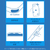BOOGIE WOOGIE iPhone 13用オーロラケース Blue BW22003I13BL-イメージ8