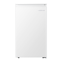 ハイセンス 61L 前開きタイプフリーザー HF-A60JW