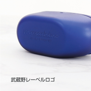 musashino LABEL WF-1000XM5用ソフトカバー マットブルー CP-WF10XM5C2/MA-イメージ5