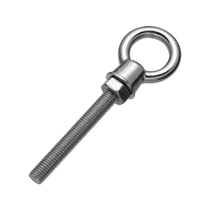トラスコ中山 TRUSCO ロングアイボルト ステンレス製 5×穴径16×W1／4 (1個入) 1個W1／40.4960 FC206GH-2082359-イメージ1