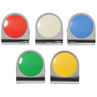 プラス カラーマグネットクリップ小 5個入 アソート/CP-034MC5P/80-549 FCF162V-CP-034MC5P/80-5