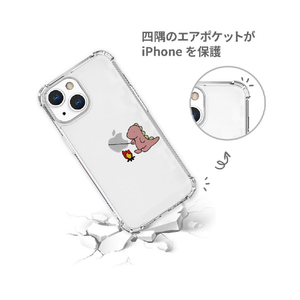 AKAN iPhone 13 Pro用ソフトタフケース たき火 ピンク AK21003I13P-イメージ5