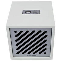 Tivoli Audio ワイヤレススピーカー ホワイト Tivoli Audio 「Cube」ポータブルBluetoothスピーカー | オーディオ