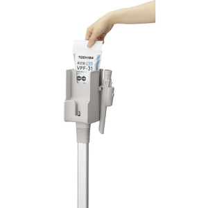 東芝 紙パック式コードレススティッククリーナー TORNEO cordless シフォンベージュ VC-CLP54(C)-イメージ19