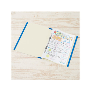 プラス 年組氏名スクールフラットファイル A4タテ ネイビー 10冊 FCA6361-79-341 NO021SGA-イメージ5
