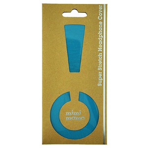 mimimamo スーパーストレッチヘッドホンカバー Mサイズ ブルー MHC-001-BL-イメージ1