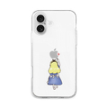 AKAN iPhone 16用ソフトクリアケース アリス AK27003I16
