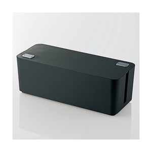 エレコム ケーブルボックス ブラック EKC-BOX001BK-イメージ1