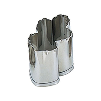 江部松商事 EBM/18-8 手造り業務用 抜型 秋 菊の葉 バラD FC701LL-4279340