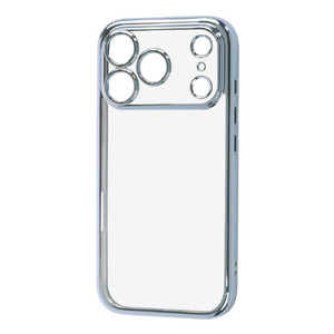 レイ・アウト iPhone 18 Pro用 / 17 Pro用 / ソフトケース 精密設計 フレームメッキ / ライトブルー RT-P58PFC2/LAM-イメージ1