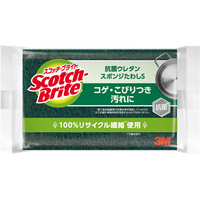 3M スコッチ・ブライト 抗菌ウレタンスポンジたわし F837134-S-21KS