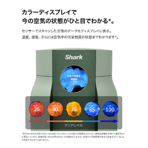 シャークニンジャ Shark BreatheClear 空気清浄機 グリーン HP062JGN-イメージ4