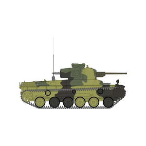 ファインモールド 陸軍 一式中戦車[チヘ] MR04ｲﾁｼｷﾁﾕｳｾﾝｼﾔﾁﾍ-イメージ3