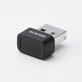 エレコム 指紋認証リーダー USB-Aドングルタイプ Windows対応 ブラック CR-FI01UBK