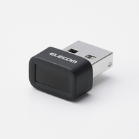 エレコム 指紋認証リーダー USB-Aドングルタイプ Windows対応 ブラック CR-FI01UBK