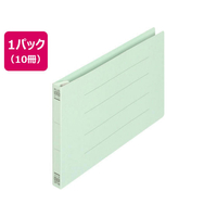 プラス フラットファイル ノンステッチ 統一伝票用 ブルー 10冊 1パック(10冊) F877412-76025