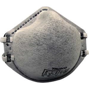 トラスコ 使い捨て式防じんマスク ＤＳ１ 活性炭層（１０枚入） 国家検定 DS1 合格品 T81-DS1OV-イメージ2