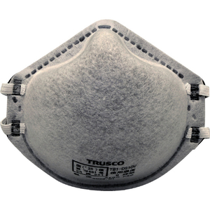 トラスコ 使い捨て式防じんマスク ＤＳ１ 活性炭層（１０枚入） 国家検定 DS1 合格品 T81-DS1OV-イメージ3