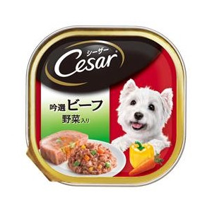 マースジャパンリミテッド シーザー　吟選ビーフ　野菜入り　100g CE27ｼｰｻﾞｰ ﾋﾞｰﾌ ﾔｻｲ 100G-イメージ1