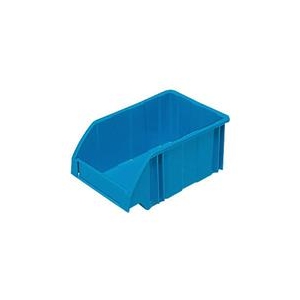 ＤＩＣプラスチック　容器資材 B型コンテナ　B－1　外寸：W197×D130×H90　青 B-1ｱｵ-イメージ1