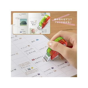 プラス デコラッシュ 太幅 10mm 英字 FCS2449-51980/DC-080-3-イメージ5