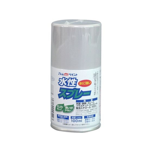 アトムサポート アトムペイント/水性スプレー 100mL うすねずみ FC607SM-イメージ1