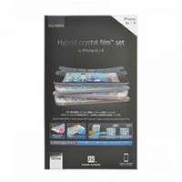 パワーサポート ハイブリッドクリスタルフィルムセット iPhone 6s/6用 PYC04
