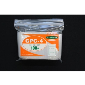 生産日本社（セイニチ） チャック袋 「ユニパックGP」GP Cー4 100×70×0.04 FC184FZ-5843111-イメージ7
